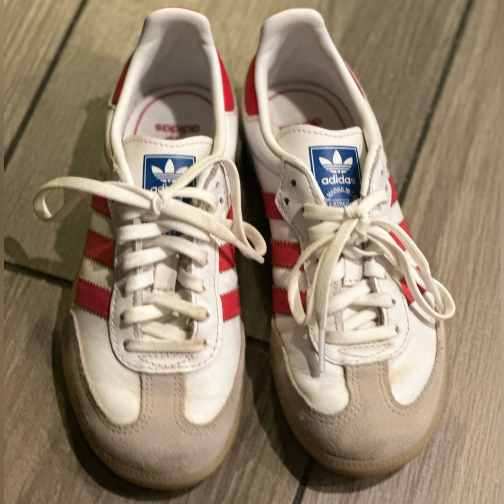 Adidas White Ortholite Comfort Shoes